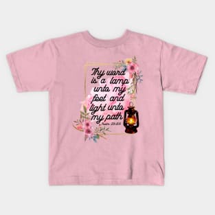 Psalm 119 Kids T-Shirt